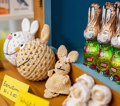 Kein Zucker - süß sind Sie trotzdem - gehäkelte Osterfiguren